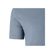 MarVelis Marvelis Modern Fit T-shirts gemeleerd blauw , O-hals