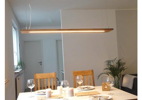 eßtischlampe aus eichnholz - Peka Ideen