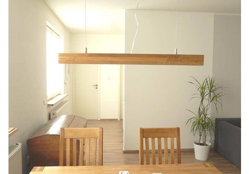  Hängelampe Eiche Holz massiv 