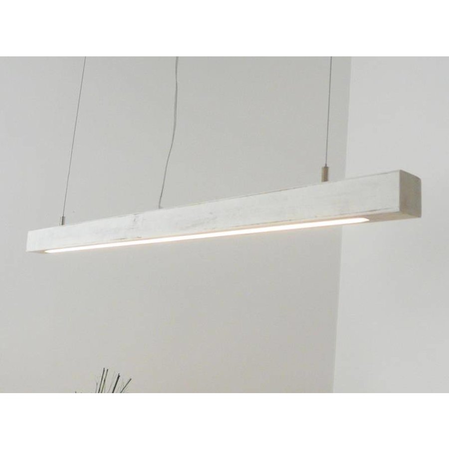 Esstischlampe Shabby chic Holzlampe-3