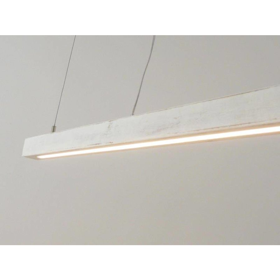 Esstischlampe Shabby chic Holzlampe-4