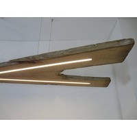 thumb-XXL LED Lampe Hängeleuchte antik Balken-9