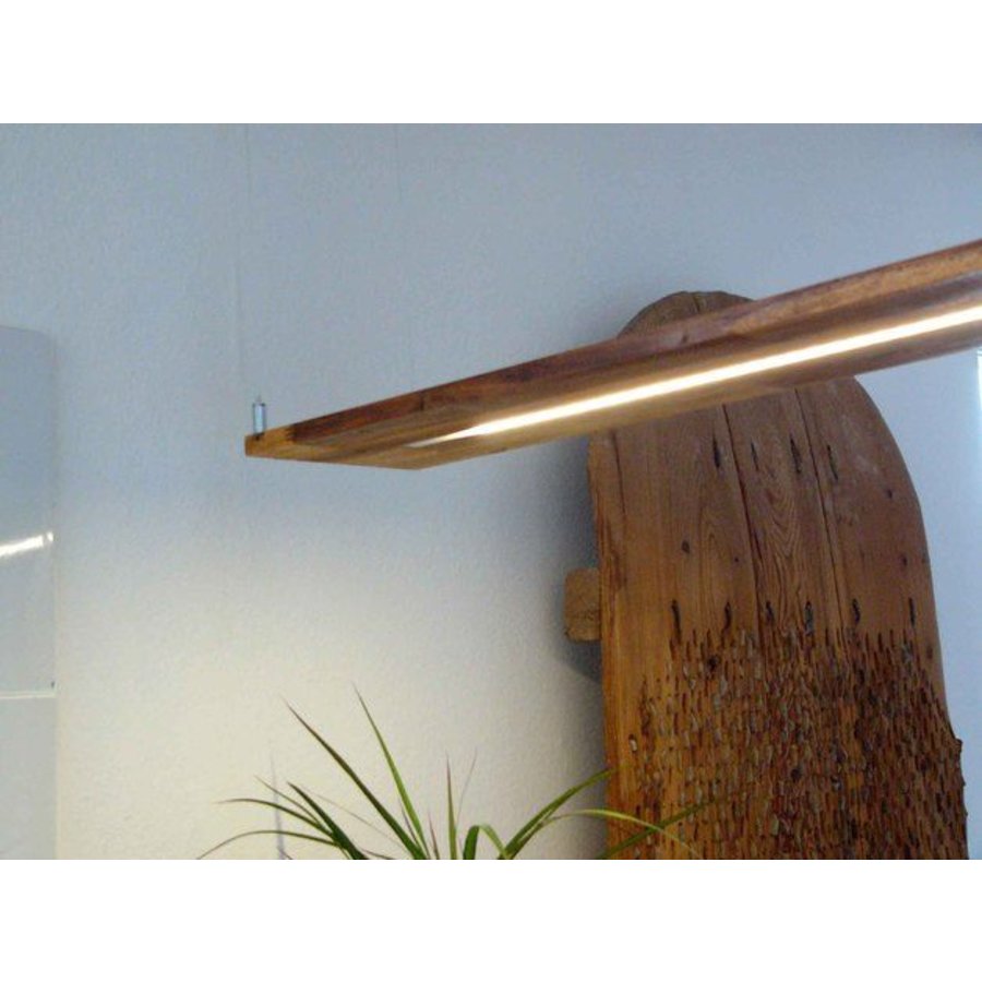 Hängeleuchte Holz Akazie 120 cm preisreduziert-6
