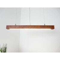 thumb-Led Hängeleuchte Holz Rostoptik-1