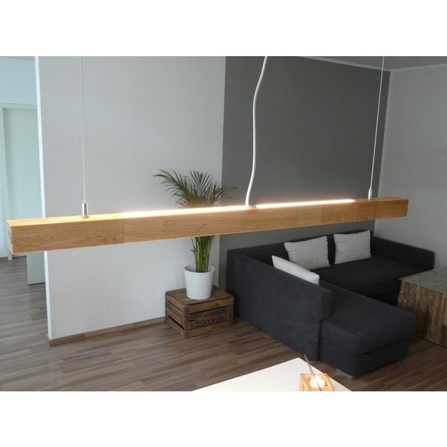 Hängelampe Holz Eiche massiv-1