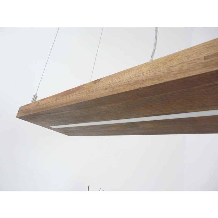 Led Leuchte Hängelampe Holz Akazie 160 cm-4