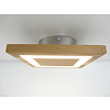 kleine LED Deckenleuchte Holz Eiche  20 x 20 cm