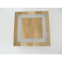 thumb-kleine LED Deckenleuchte Holz Eiche  20 x 20 cm-5