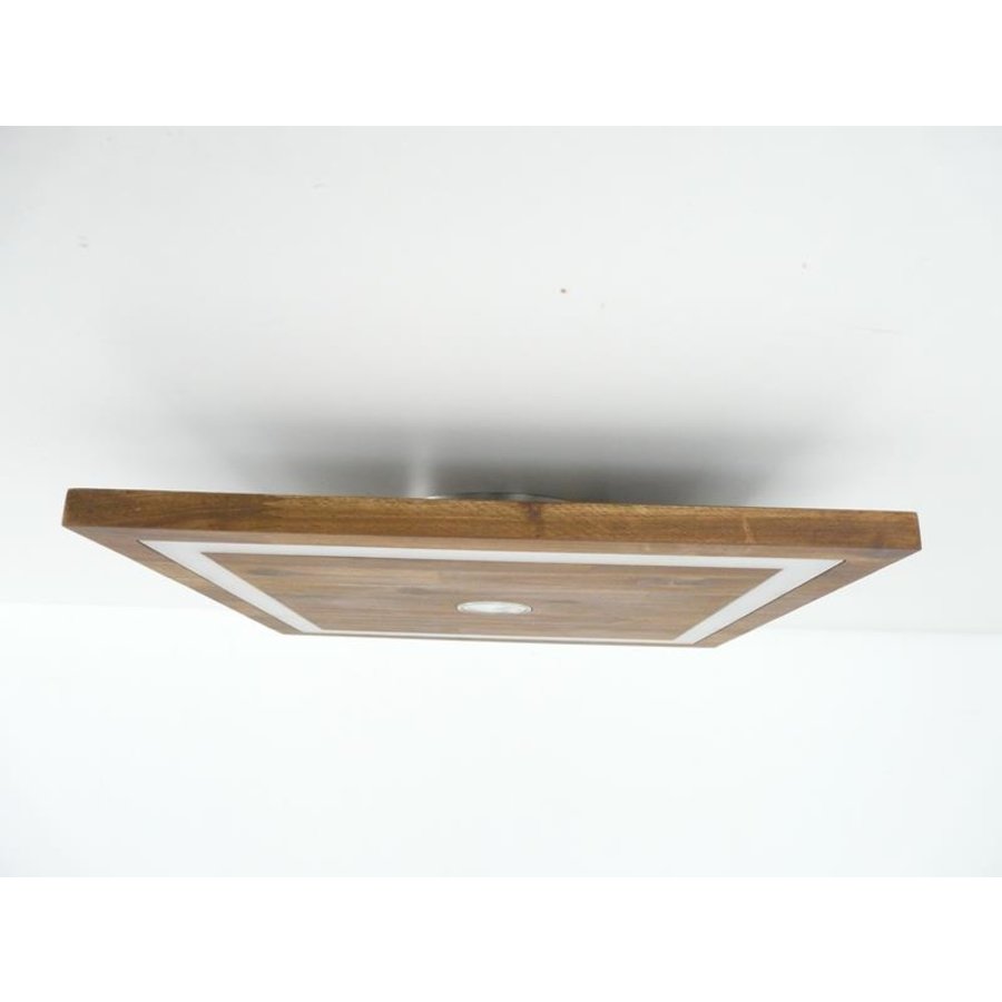 LED Deckenleuchte Holz Akazie 20 cm x 20 cm-4