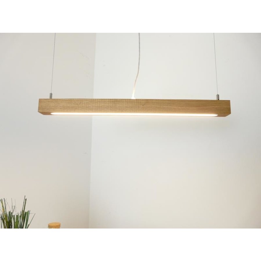 Hängelampe Holz Eiche massiv-2