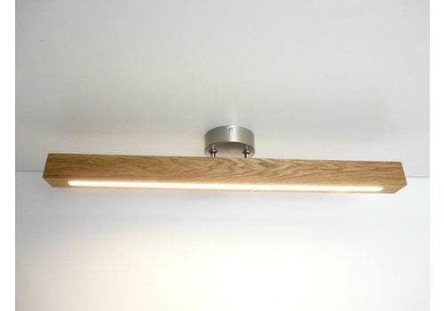  Deckenleuchte Holzlampe  Holz Eiche 80 cm 