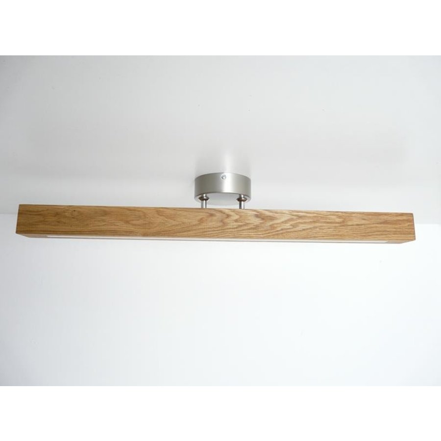 Deckenleuchte Holzlampe  Holz Eiche 80 cm-6