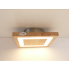 kleine LED Deckenleuchte Holz Buche  20 x 20 cm