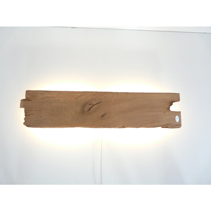 Led Wandlampe aus antiken Holz-7