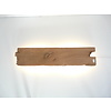 Led Wandlampe aus antiken Holz