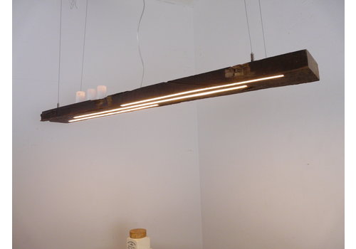  rustikale LED Lampe Hängeleuchte antik Balken 