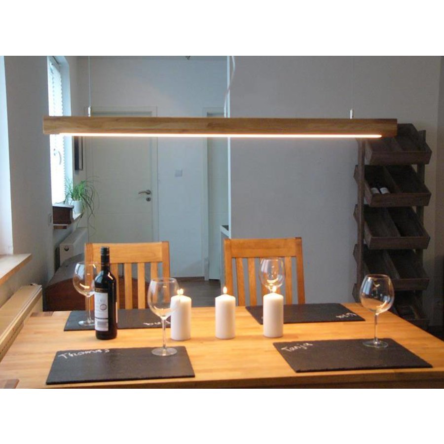 Hängelampe Eiche Leimholz geölt-1