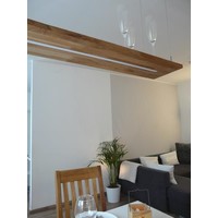 thumb-Leuchte 160 cm Akazienholz-6