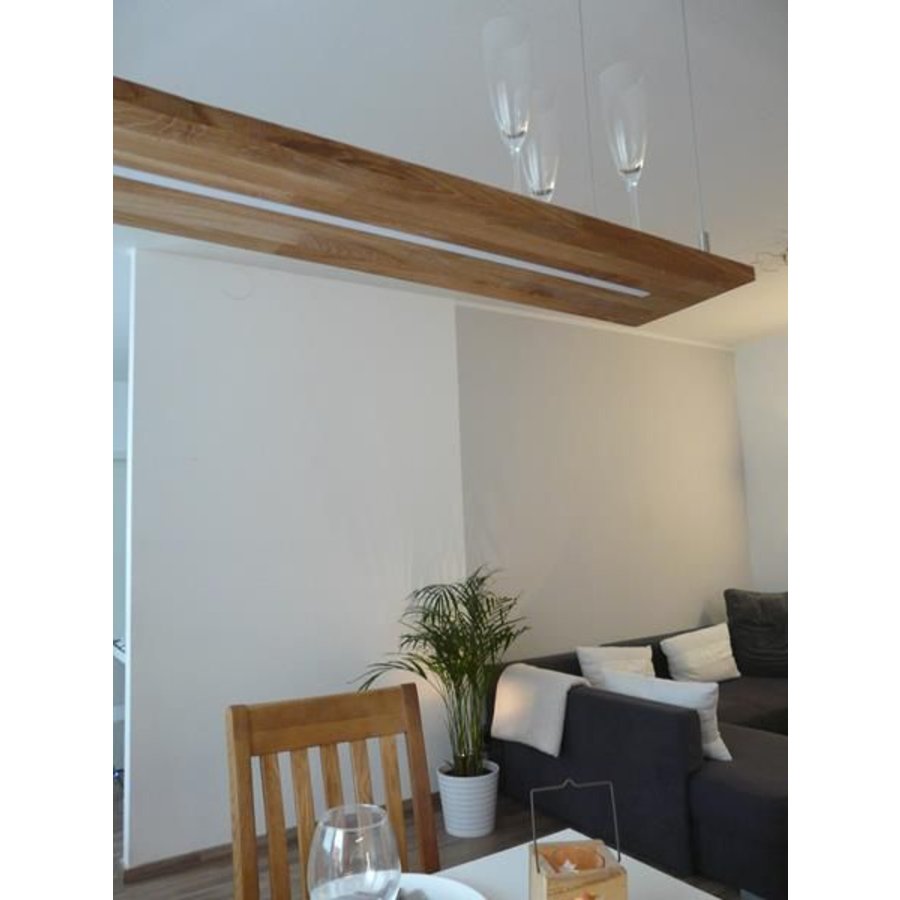 Leuchte 160 cm Akazienholz-6