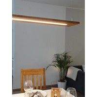 thumb-Leuchte 160 cm Akazienholz-2