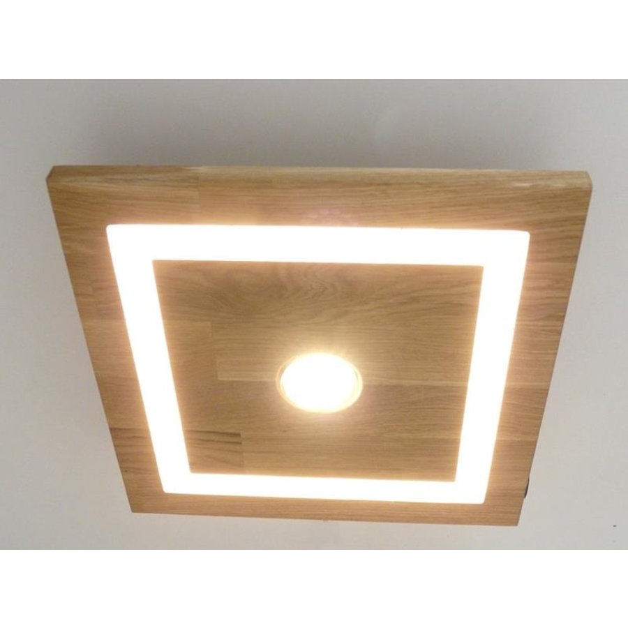 LED Deckenleuchte Holz Buche  39 cm x 39 cm       - Copy-5