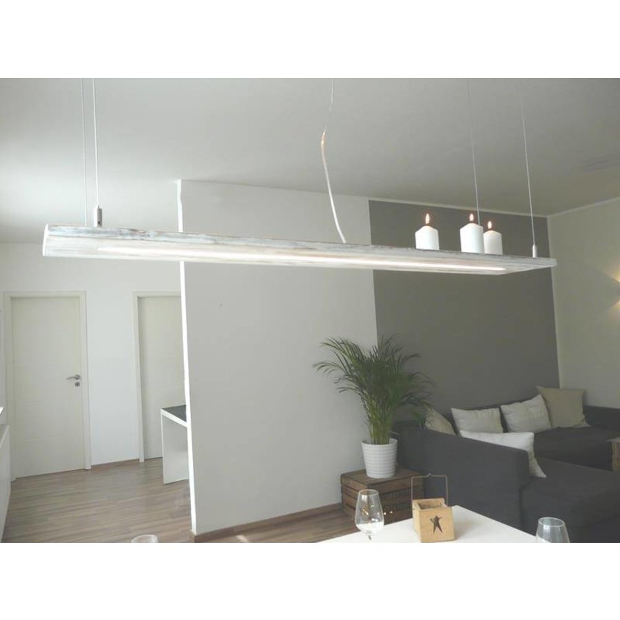 Shabby chic Holz Leuchte 160 cm-1