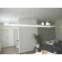 thumb-Shabby chic Holz Leuchte 160 cm-2