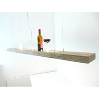 thumb-hochwertige LED Lampe Hängeleuchte Holz Eiche Balkenlampe-5