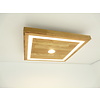 Deckenleuchte Holz Eiche geölt  39 cm x 39 cm preisreduziert