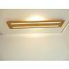 Peka Ideen Neu - Deckenleuchte Holz Buche 120 cm mit indirektem Licht