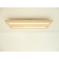 thumb-Deckenleuchte Holz Buche 54 cm mit indirektem Licht-2