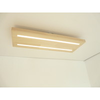 thumb-Deckenleuchte Holz Buche 54 cm mit indirektem Licht-5