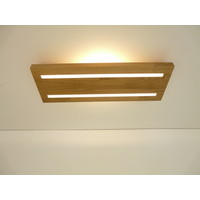 thumb-Deckenleuchte Holz Eiche 54 cm mit indirektem Licht-8
