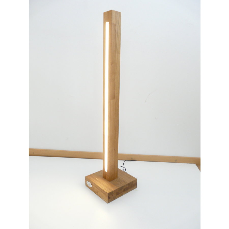 Tischleuchte Holz Buche 120 cm-1