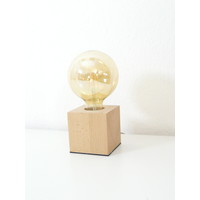 thumb-Tischlampe Buche Holz-2