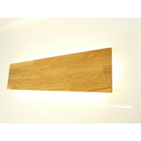 thumb-Wandleuchte 200 cm Eiche mit indirekter Beleuchtung-5