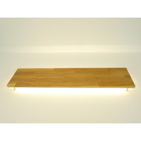 thumb-Wandleuchte 200 cm Eiche mit indirekter Beleuchtung-6