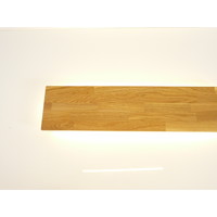 thumb-Wandleuchte 200 cm Eiche mit indirekter Beleuchtung-7