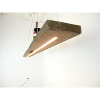 thumb-LED Lampe Hängeleuchte Holz antik Balken-5