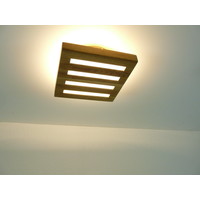 thumb-Deckenlampe Eiche mit ind. Licht preisreduziert-5