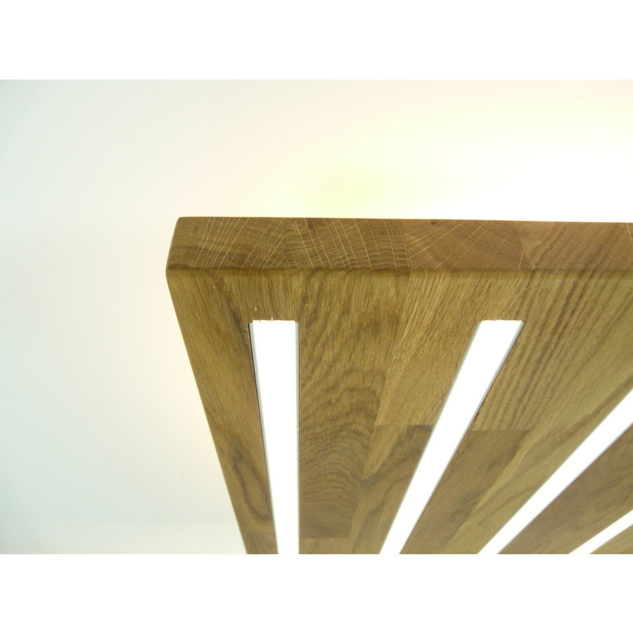 neu - Deckenleuchte Holz Eiche  30 x 30 cm   mit indirektem Licht-10