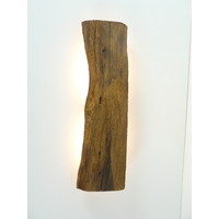 thumb-Led Wandlampe aus antiken Holz-2