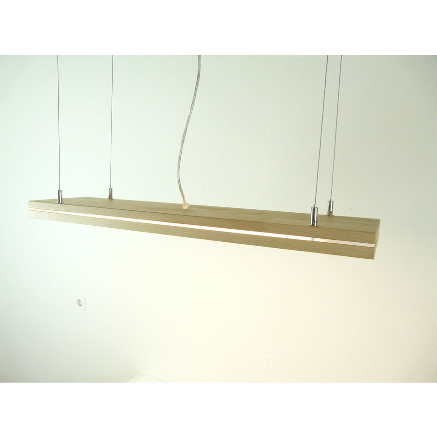 Hängelampe "Sandwich" Buche 80 cm-4