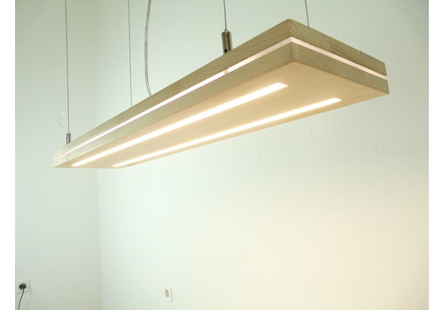  Peka Ideen Hängelampe "Sandwich" Buche 80 cm 