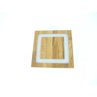 thumb-kleine LED Deckenleuchte Holz Eiche  20 x 20 cm-7