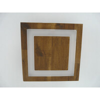 thumb-Deckenleuchte Holz Akazie LED  30 x 30 cm-3