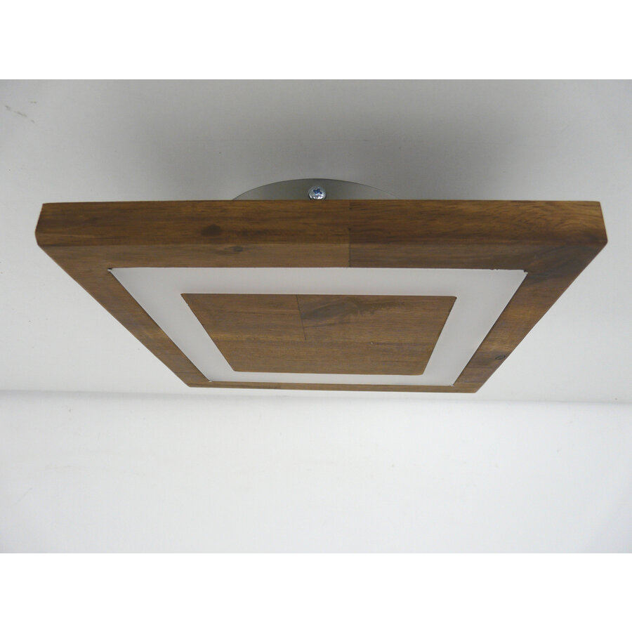 Deckenleuchte Holz Akazie LED  30 x 30 cm-5