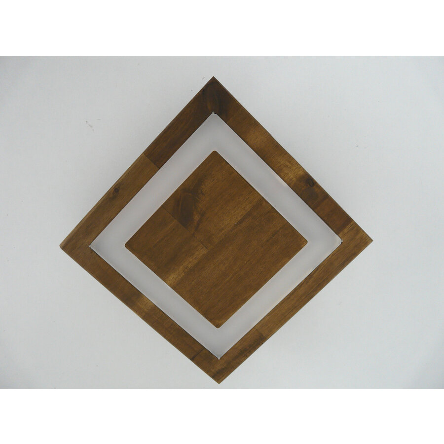 Deckenleuchte Holz Akazie LED  30 x 30 cm-6