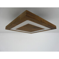 thumb-Deckenleuchte Holz Akazie LED  30 x 30 cm-7