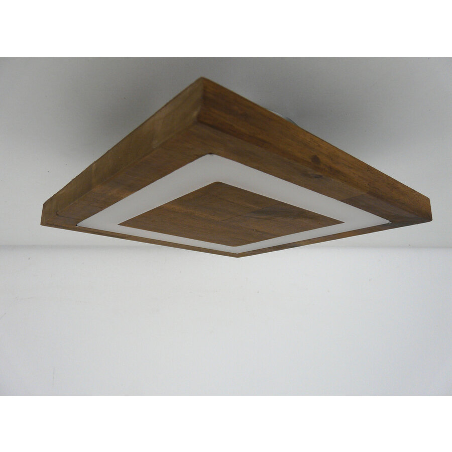 Deckenleuchte Holz Akazie LED  30 x 30 cm  Sonderpreis Auslaufmodell-7
